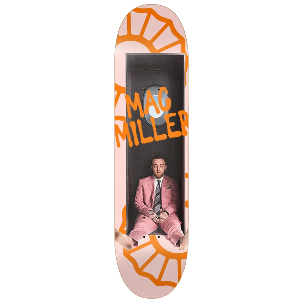 The ORIGINAL Swimming Skateboard Deck Wall Art Mac Miller 